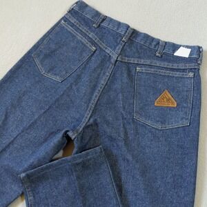 Bulwark Excel FR Mens Blue Denim Flame Resistant Work Jeans 34x34